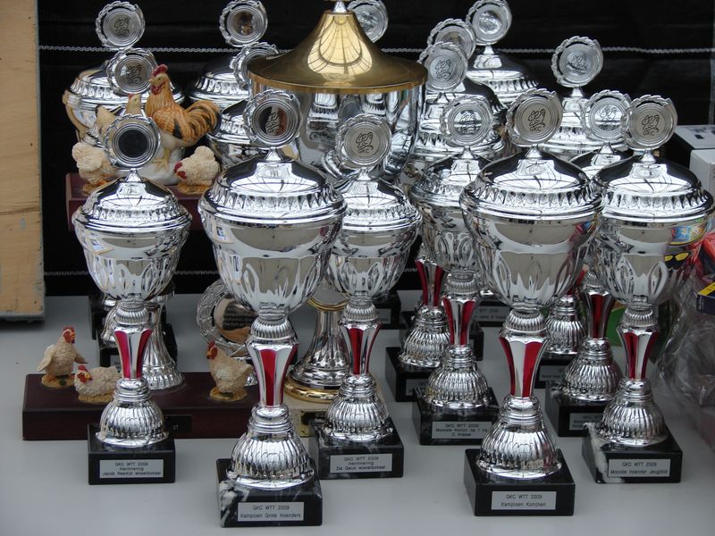 De prijzen wachten op de winnaars